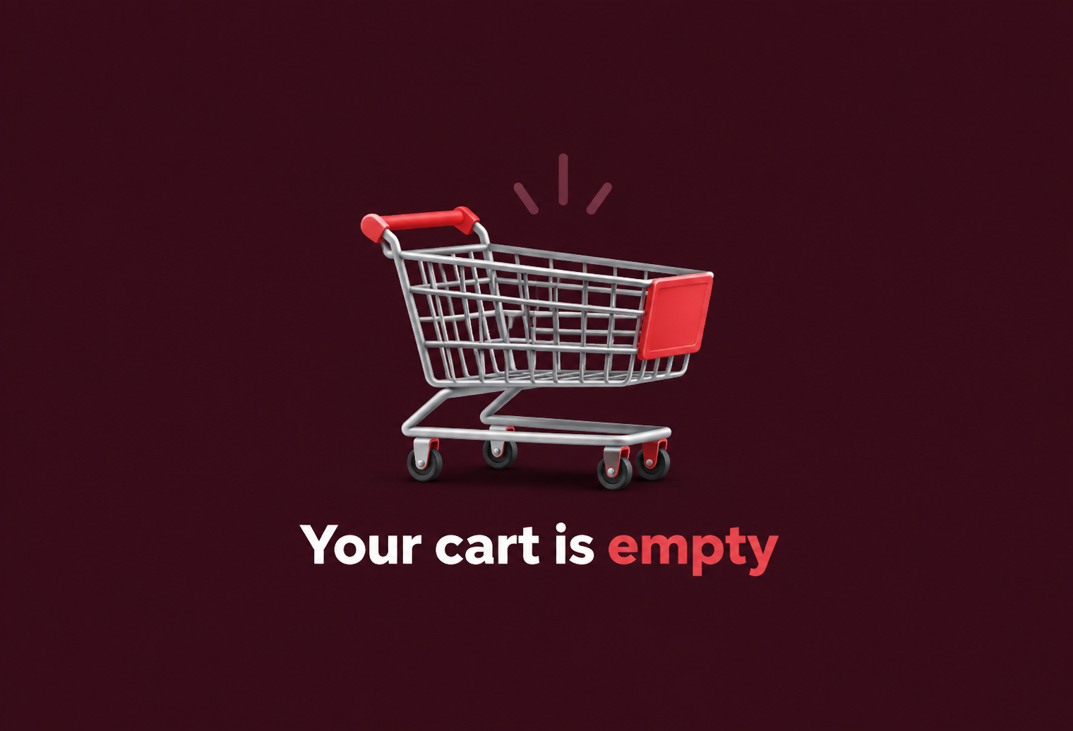 Empty Cart