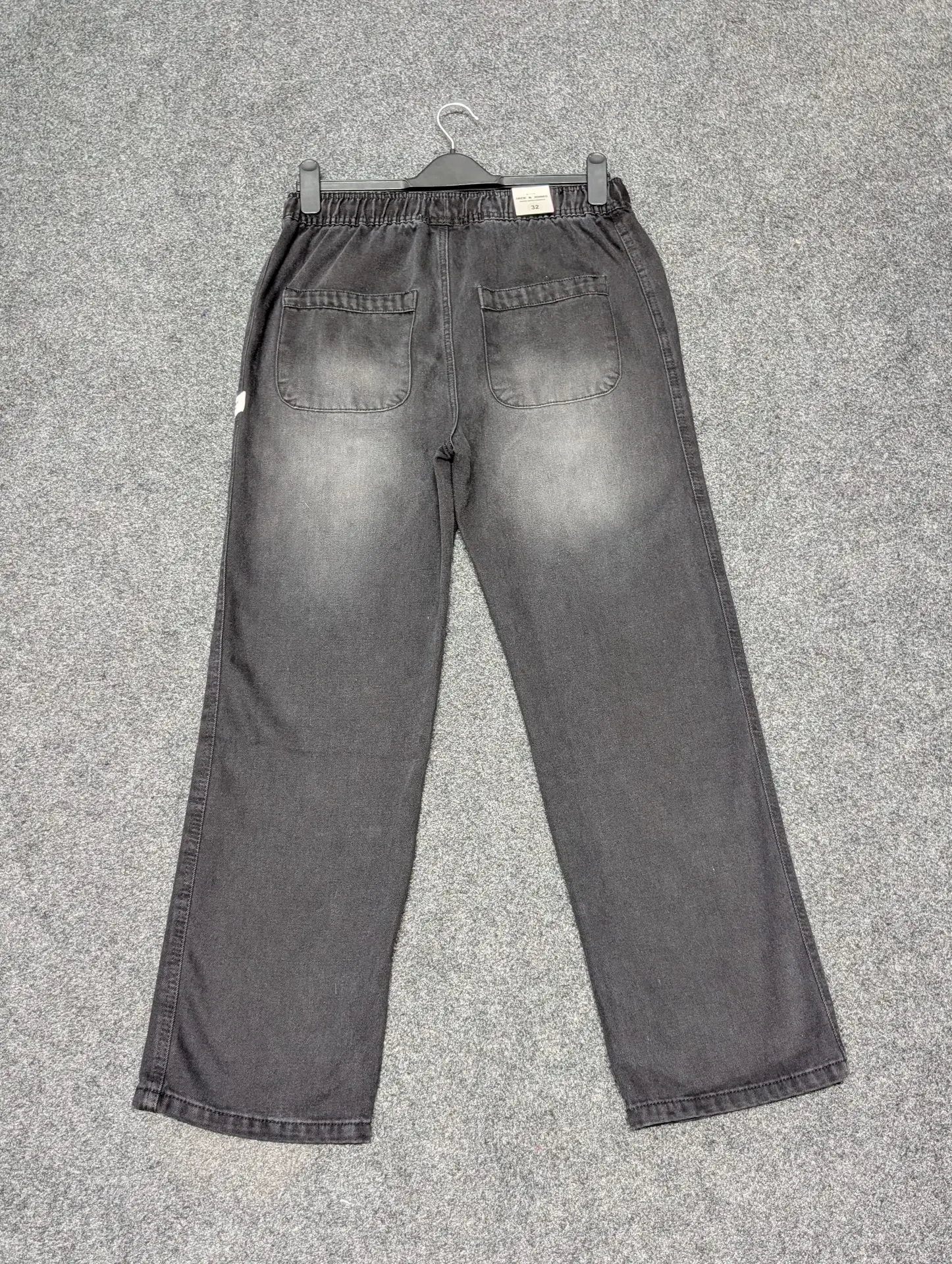 Semi Baggy Denim Trouser - "Deep ash" Color - Image 5