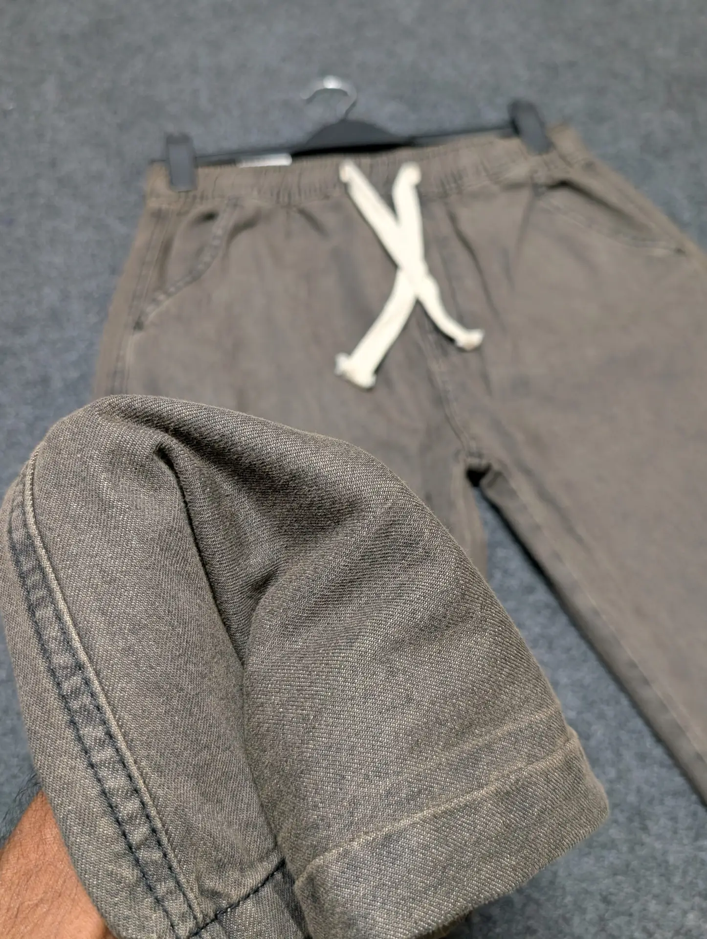Semi Baggy Denim Trouser - "Coffee" Color - Image 4