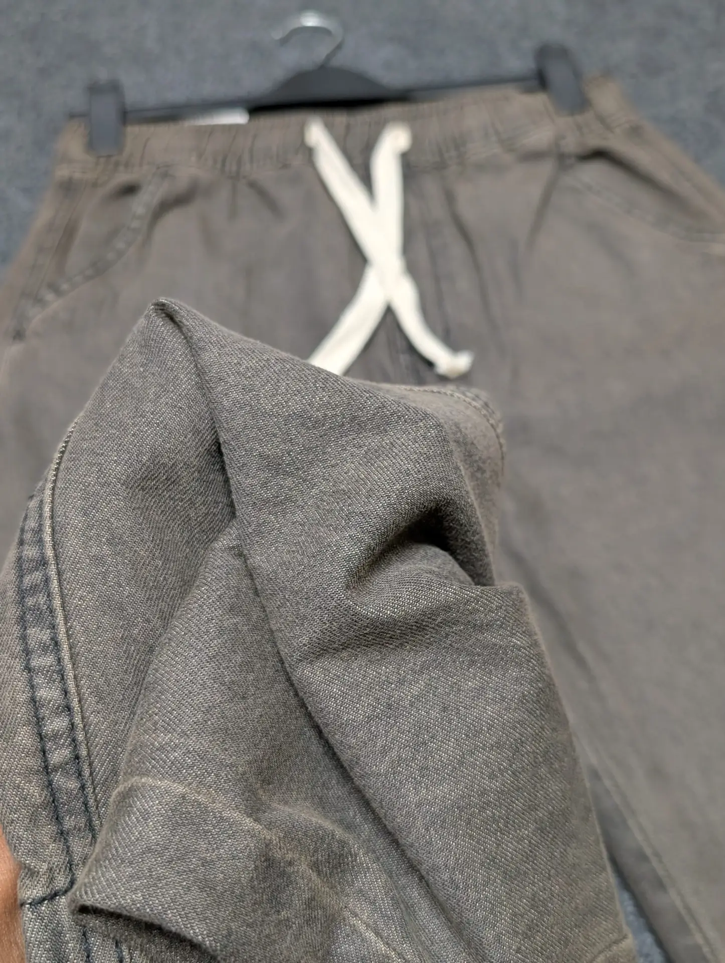 Semi Baggy Denim Trouser - "Coffee" Color - Image 3