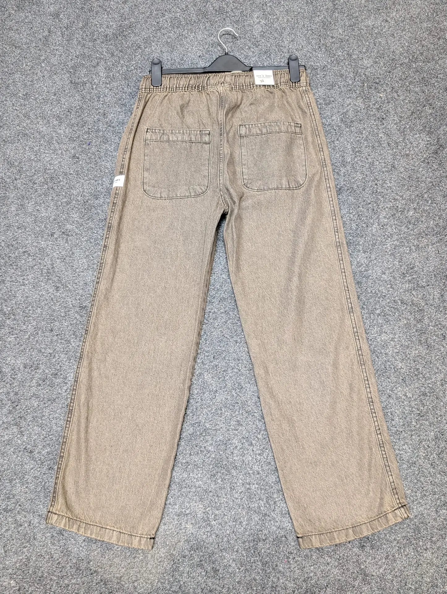 Semi Baggy Denim Trouser - "Coffee" Color - Image 2