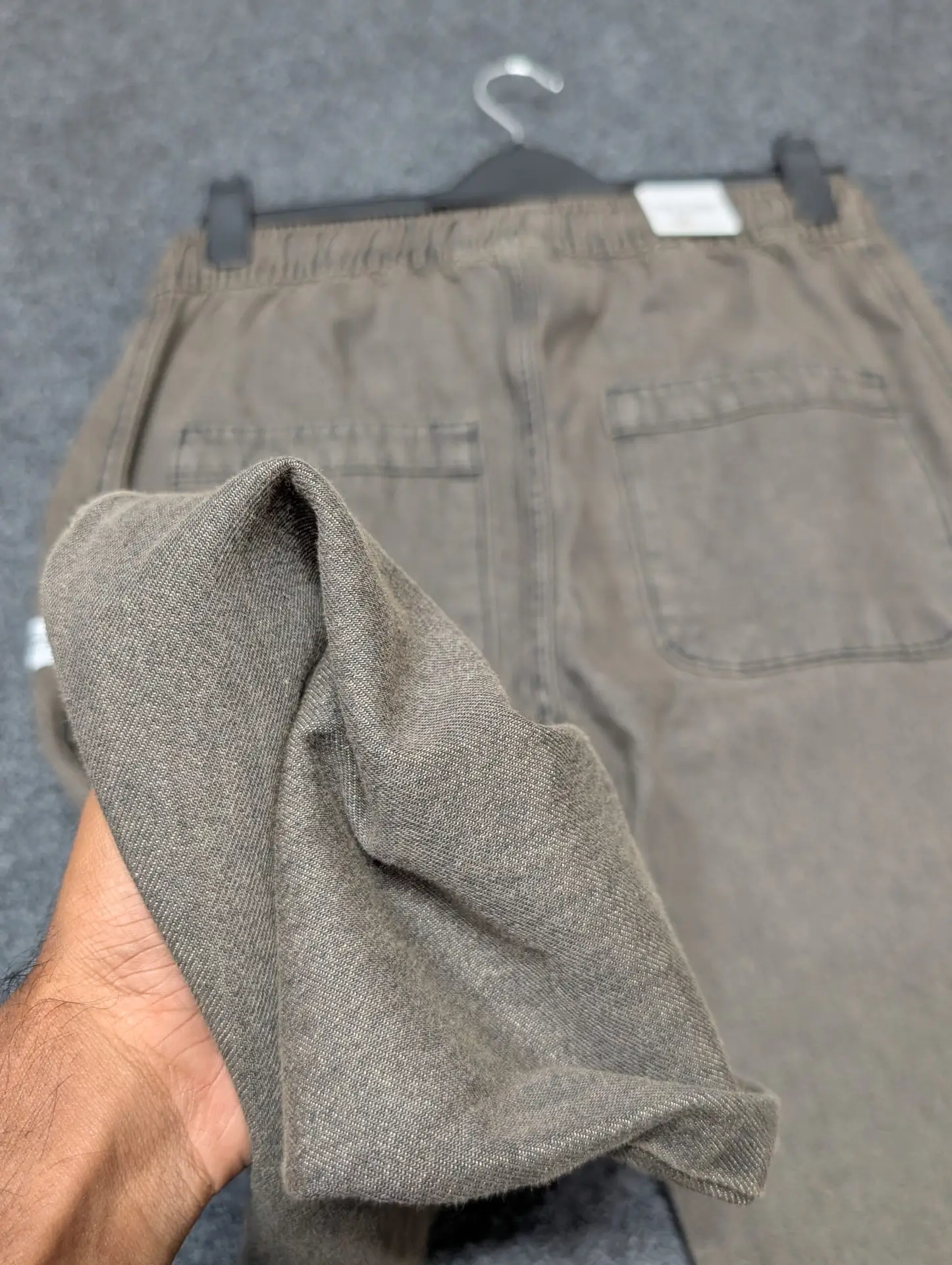 Semi Baggy Denim Trouser - "Coffee" Color - Image 5