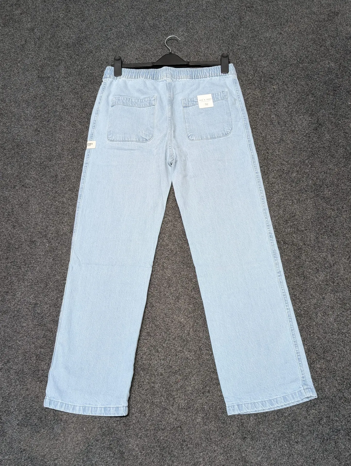 Semi Baggy Denim Trouser - "Light blue" Color - Image 3